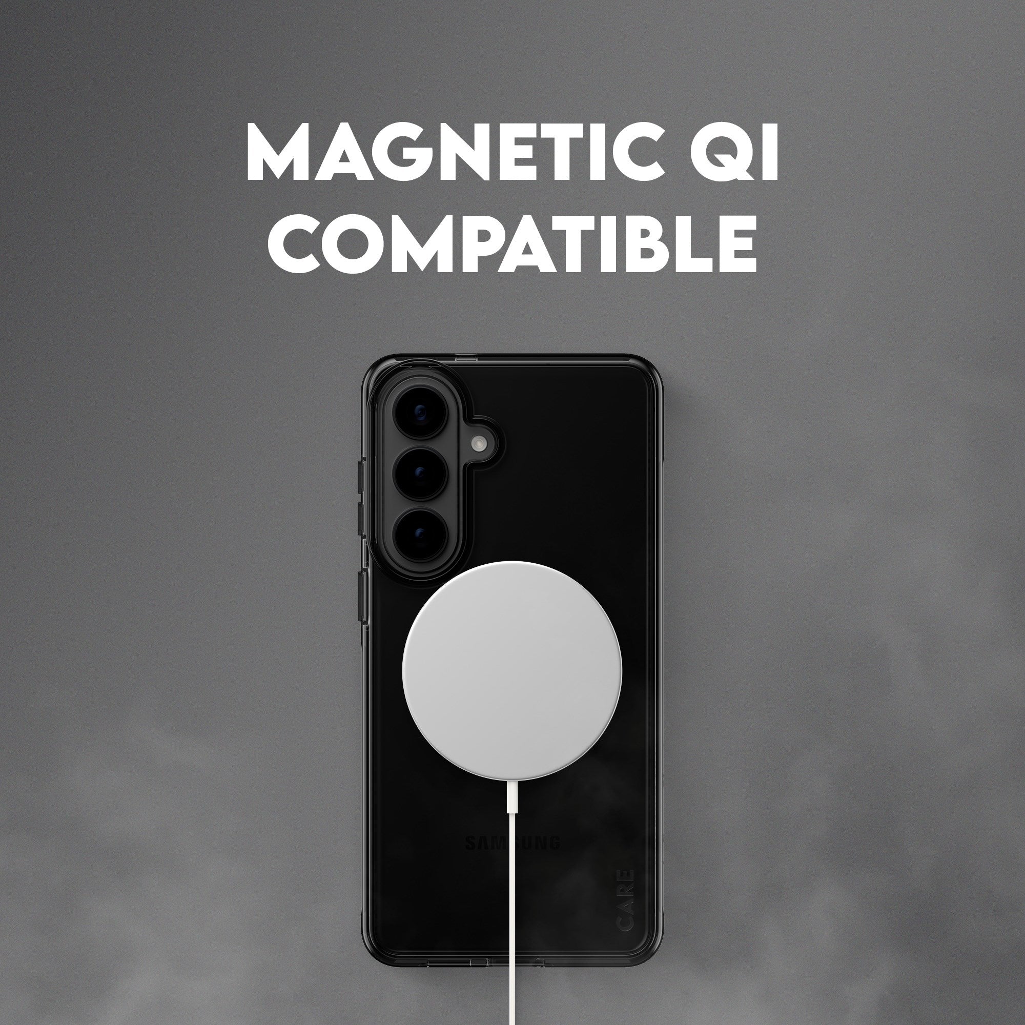 CARE™ by PanzerGlass® Urban Explorer Case Smokey w. Black Qi Samsung Galaxy S26